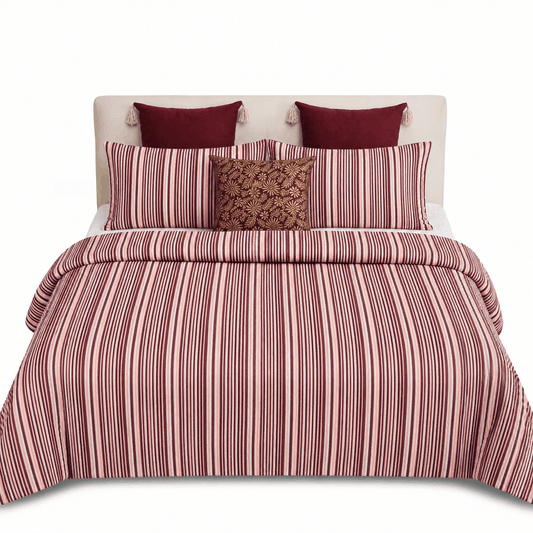 Premium Double Bed Quilt - White Blossom