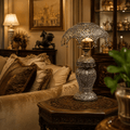Handcrafted Heritage Metal Table Lamp