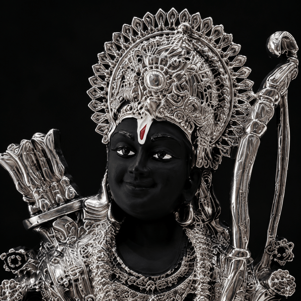 Ram Ji Silver MDF Resin Frame