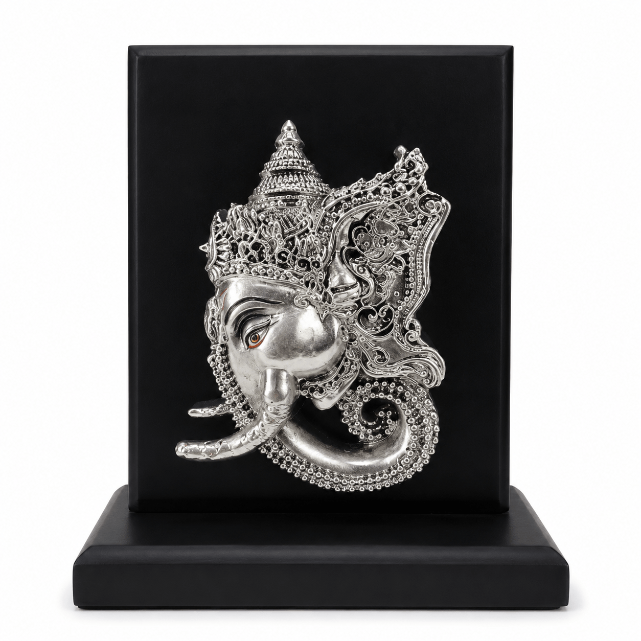 Silver-Plated Lord Ganesha