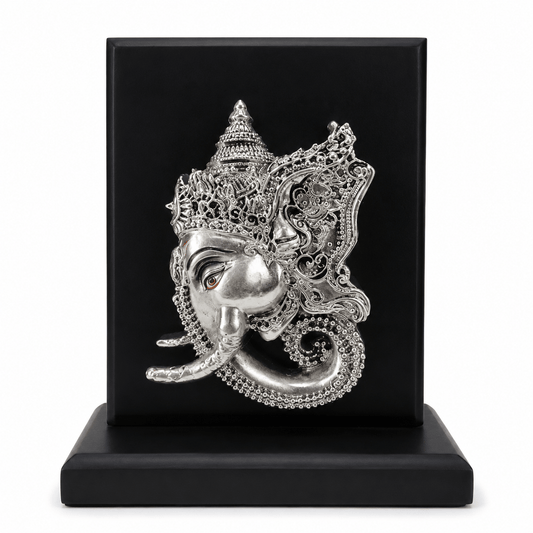 Silver-Plated Lord Ganesha