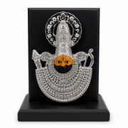 Silver-Plated Khatu Shyam Ji