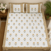 Quilted Bed Cover Set - Pink Blossom