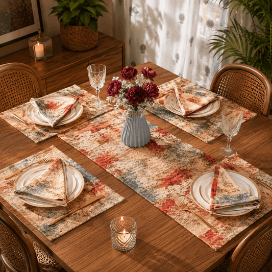 Dining Table Linen Set - Vintage Floral