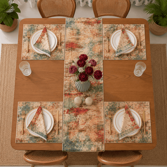 Dining Table Linen Set - Vintage Floral