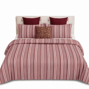 Premium Double Bed Quilt - White Blossom