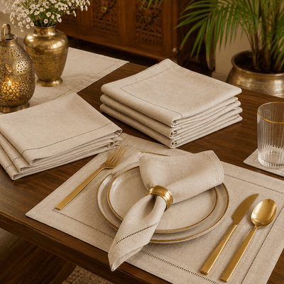 Linen Table Napkins & Mats