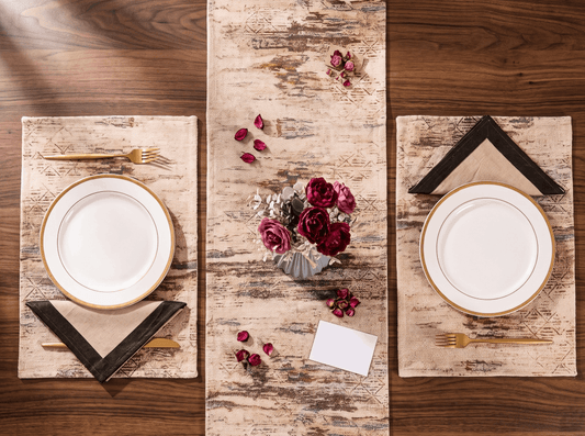 Dining Table Linen Set - Elegant Vine