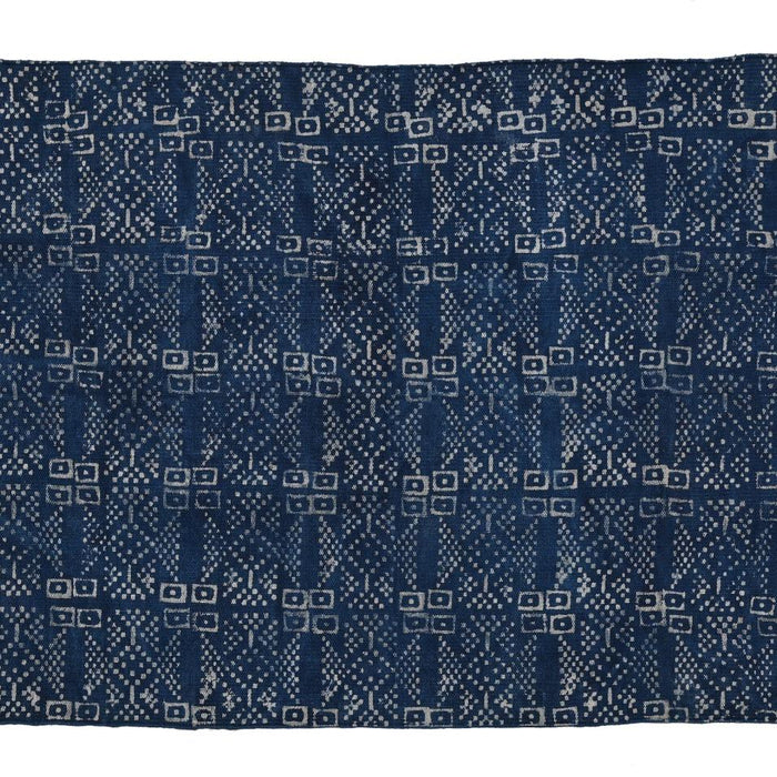 Hand Block Printed Dhurrie - Classic Kilim