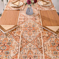 Dining Table Linen Set - Mustard Kilim
