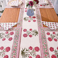 Dining Table Linen Set - Pink Blossom