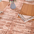 Dining Table Linen Set - Grey Geometric