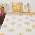 Premium Block Printed Dohar - Elegant Paisley