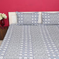Quilted Bed Cover Set - Ivory Bloom