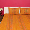 Quilted Bed Cover Set - Yellow Floral