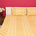 Quilted Bed Cover Set - Yellow Blossom