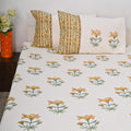 Quilted Bed Cover Set - Pink Blossom